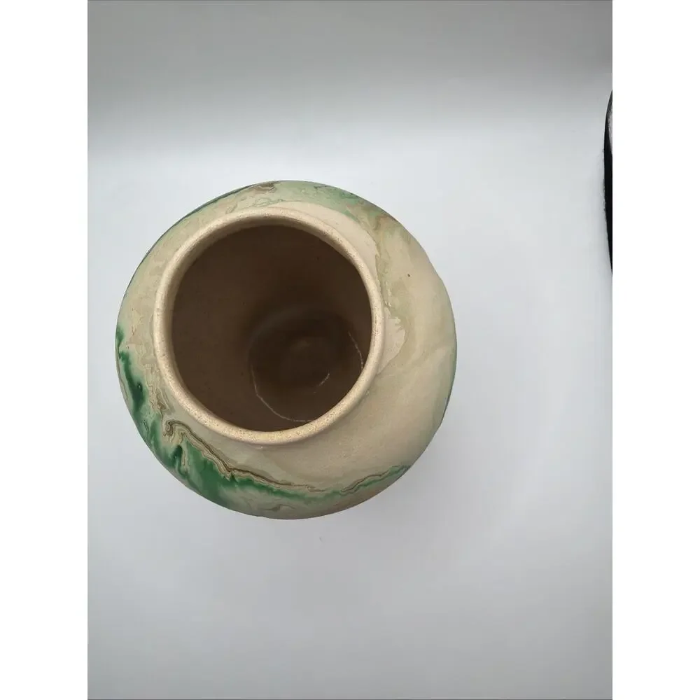 vintage nemadji pottery vase 5.5 In Tall Ozark Style